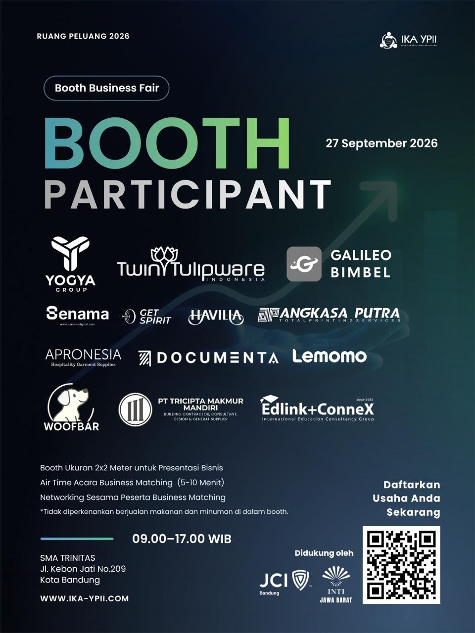 Poster Partisipasi Booth Ruang Peluang 2026